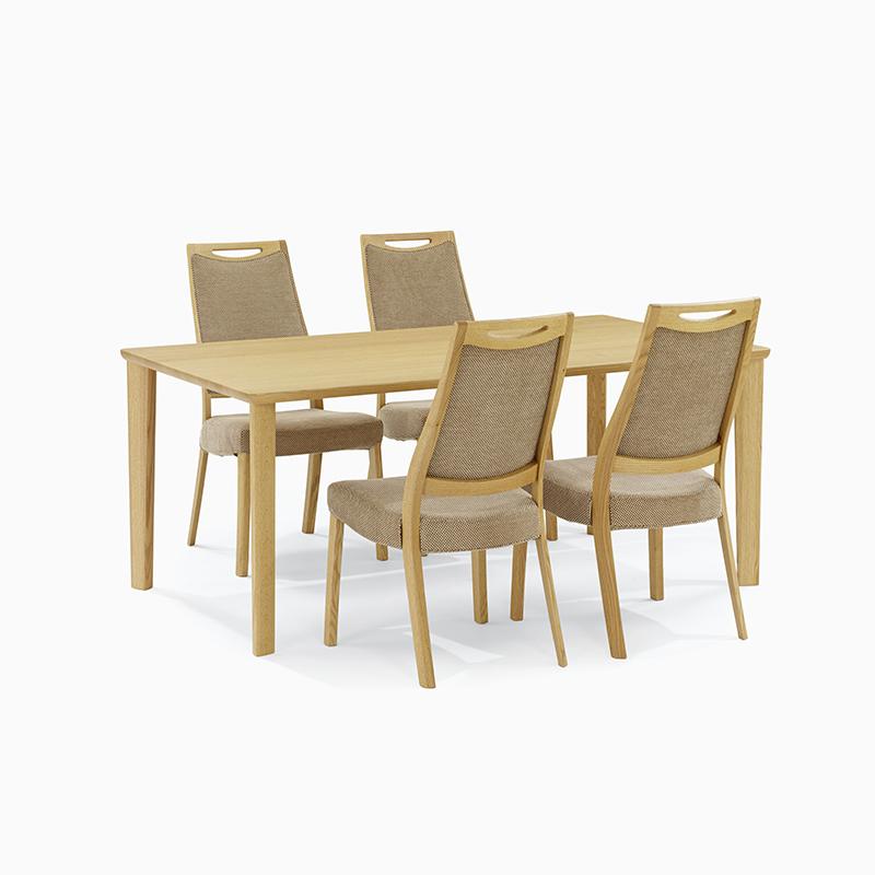 ダイニングテーブル「ブラーメル ST-93554」ナラ材 NC色【受注生産品】
