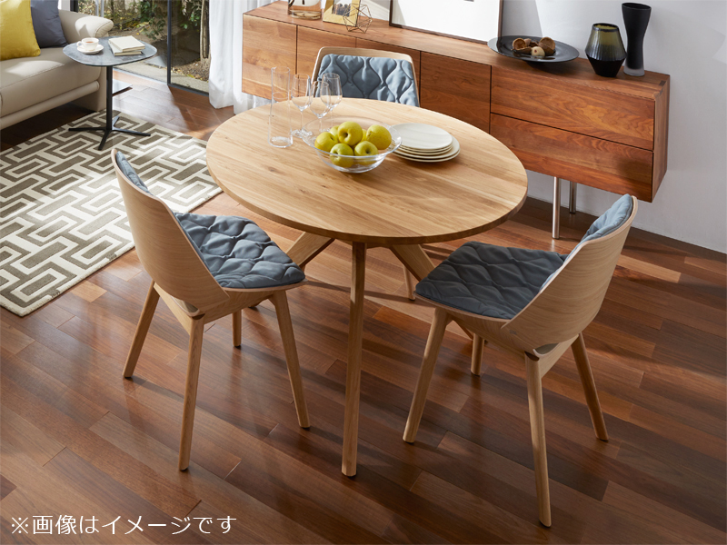 ROLF BENZ（ロルフベンツ）ダイニングテーブル「965」円形 直径110cm オーク材 オイル【セール対象品のため5%OFF】